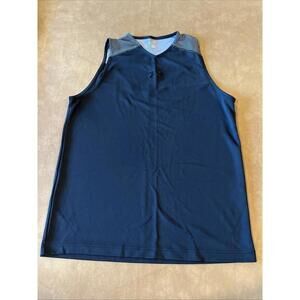 Under Armour Fitted Heat Gear Sleeveless Shirt (Men’s Large) Black